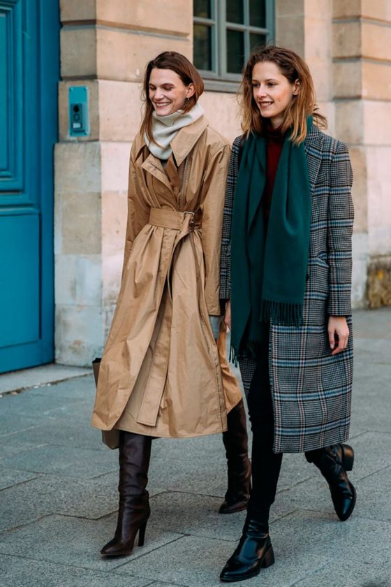 Long Plaid Coat Outfits Ideas for Winter - Outfitting Ideas