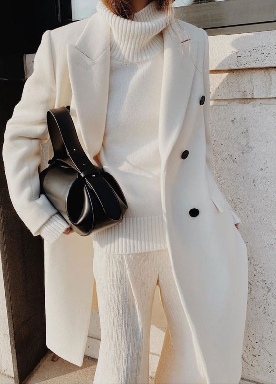 White and Beige Coat Outfits That Make You Look Instantly Polished ...