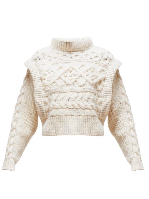 Isabel Marant cable-knit sweater