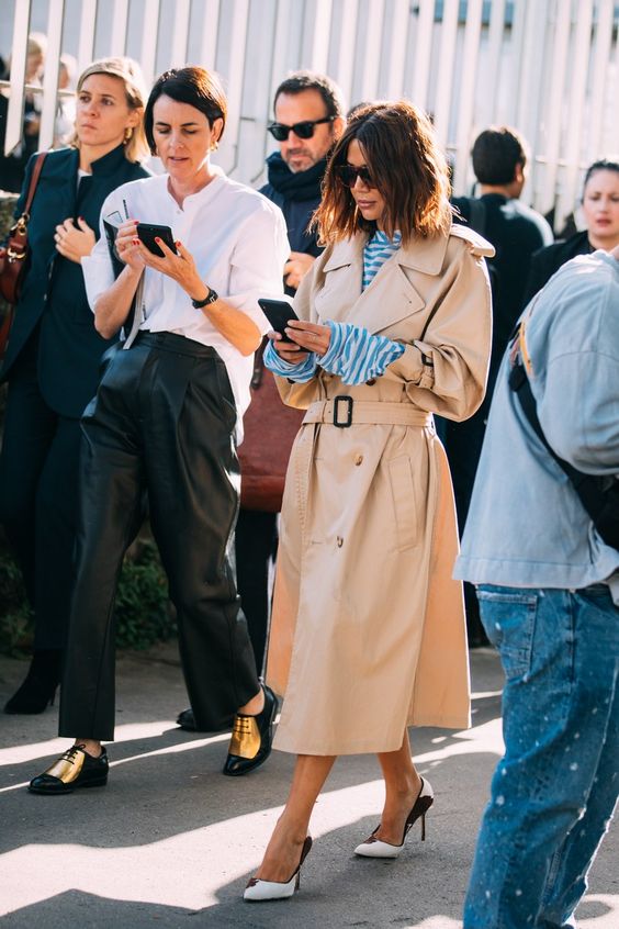 how to wear trench coat street style looks