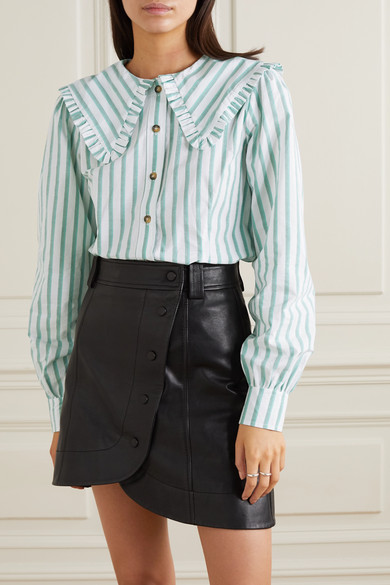 Oversized Collar Shirts Are Taking Over Spring/Summer - Outfitting Ideas