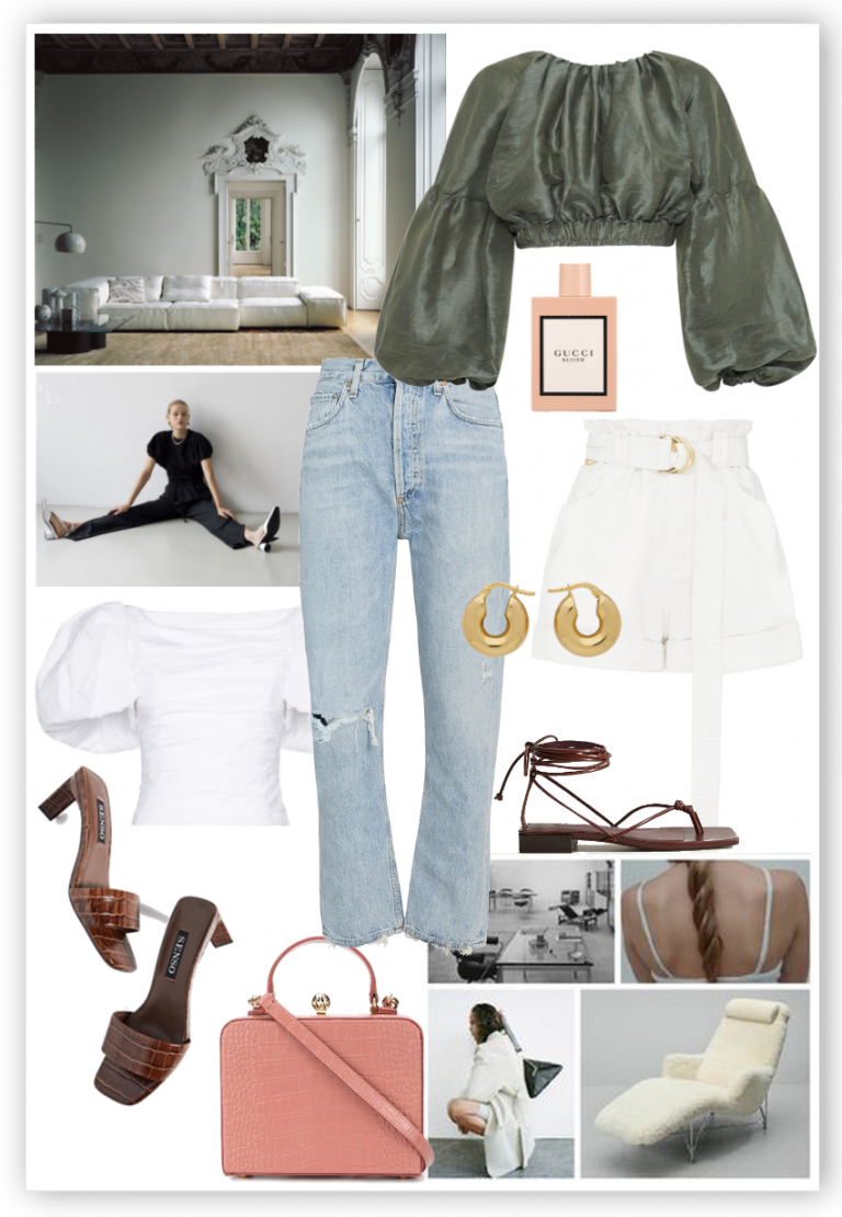 How I Plan to Wear Puffy Sleeve Top This Spring/Summer - Outfitting Ideas