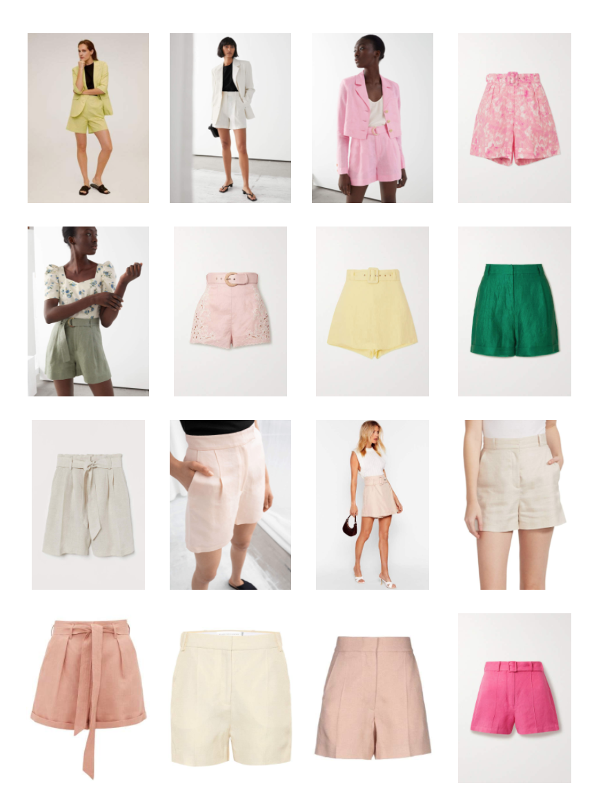 tailored dress shorts