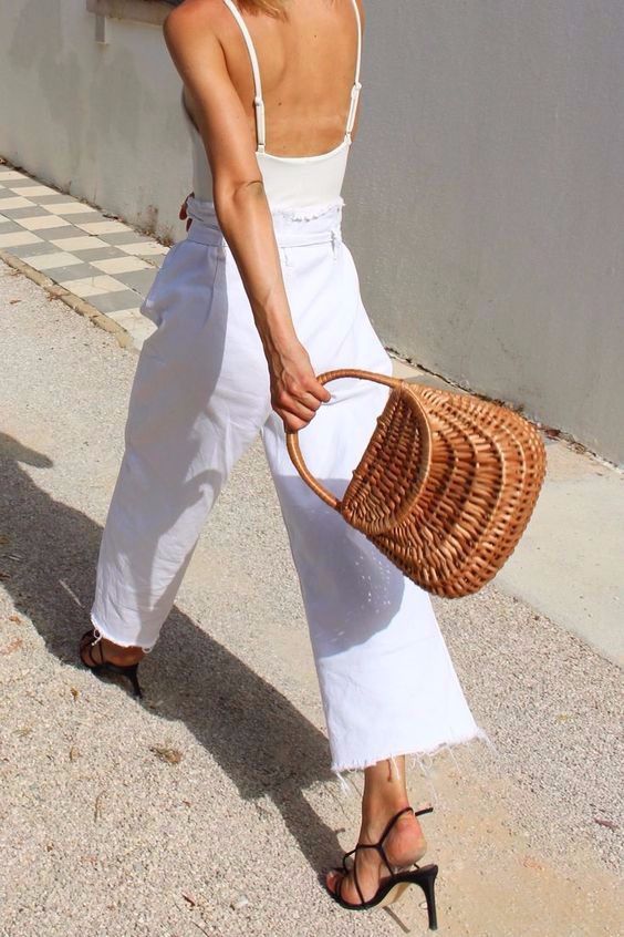 All-White Outfits for Summer 